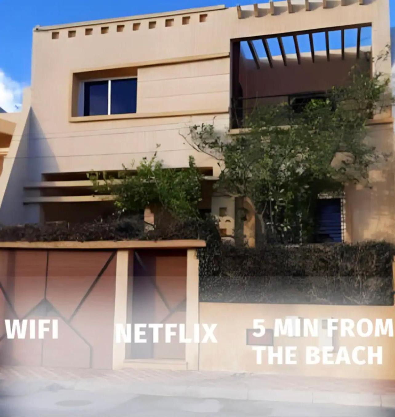 Villa Jaccuzi Face A L'Ocean - Agadir Beach City Exterior foto