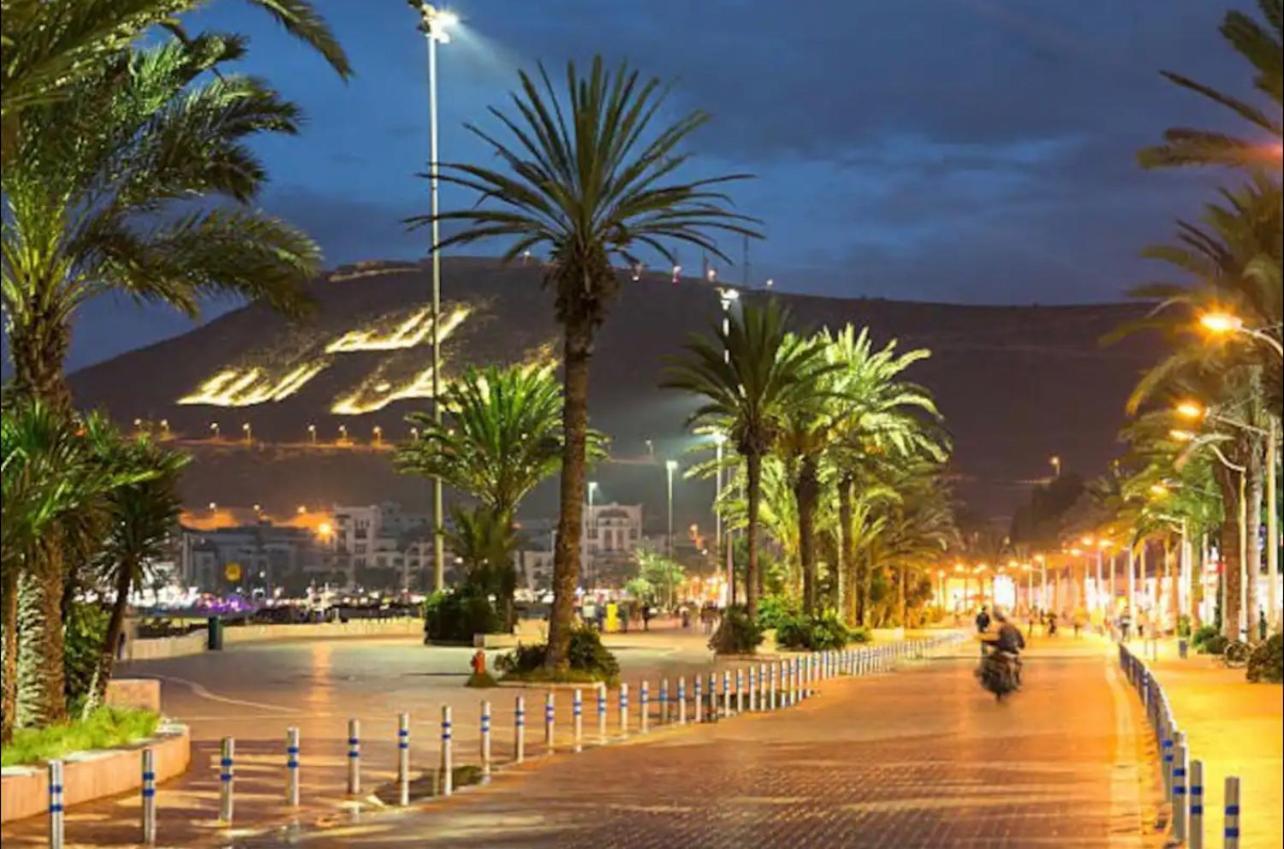 Villa Jaccuzi Face A L'Ocean - Agadir Beach City Exterior foto